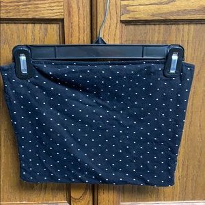 Super Cute Black and White Polka Dot Tube Top!!